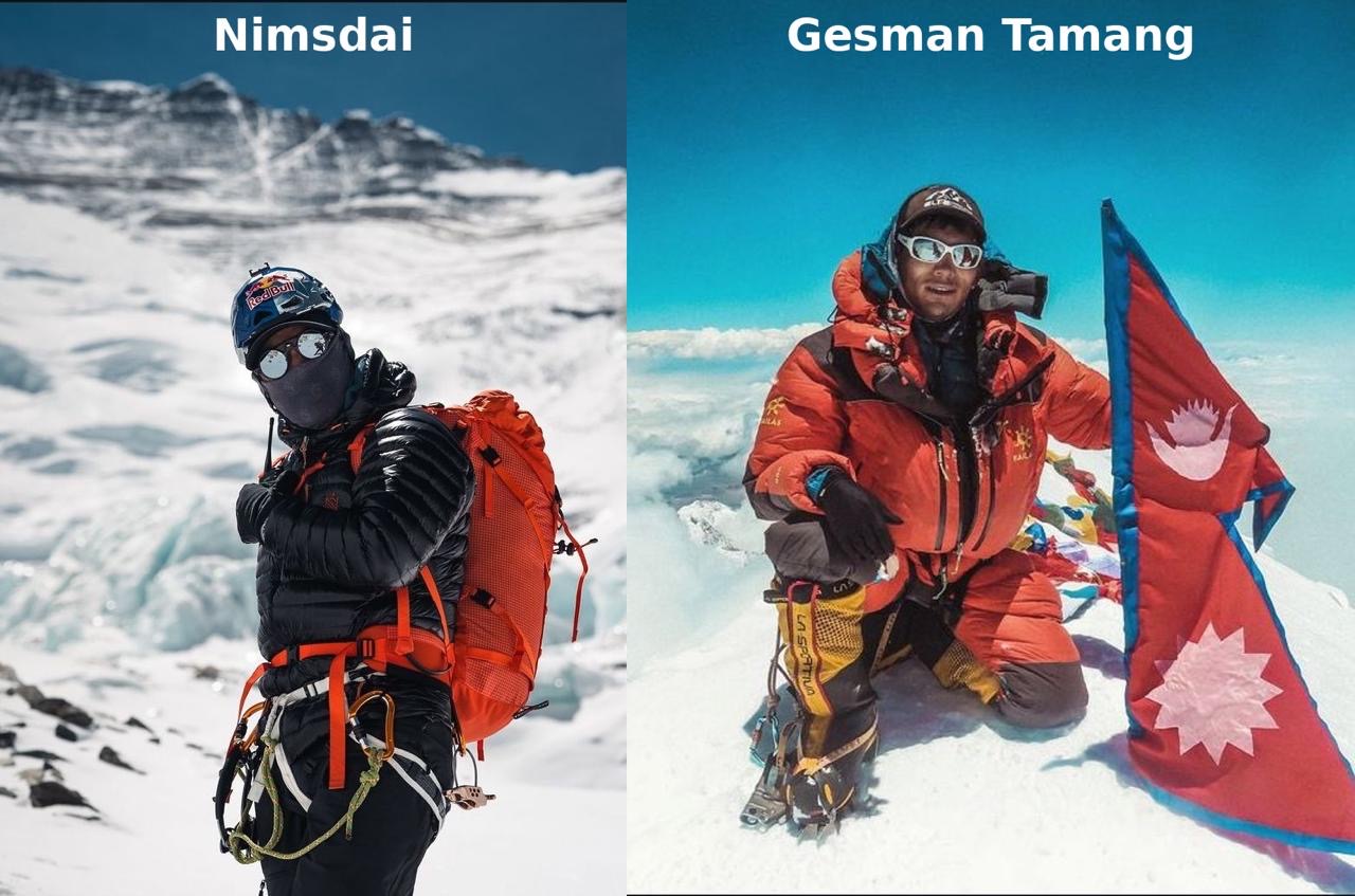 Nepalese Mountaineers Nimsdai Purja and Gesman Tamang: Guardians
