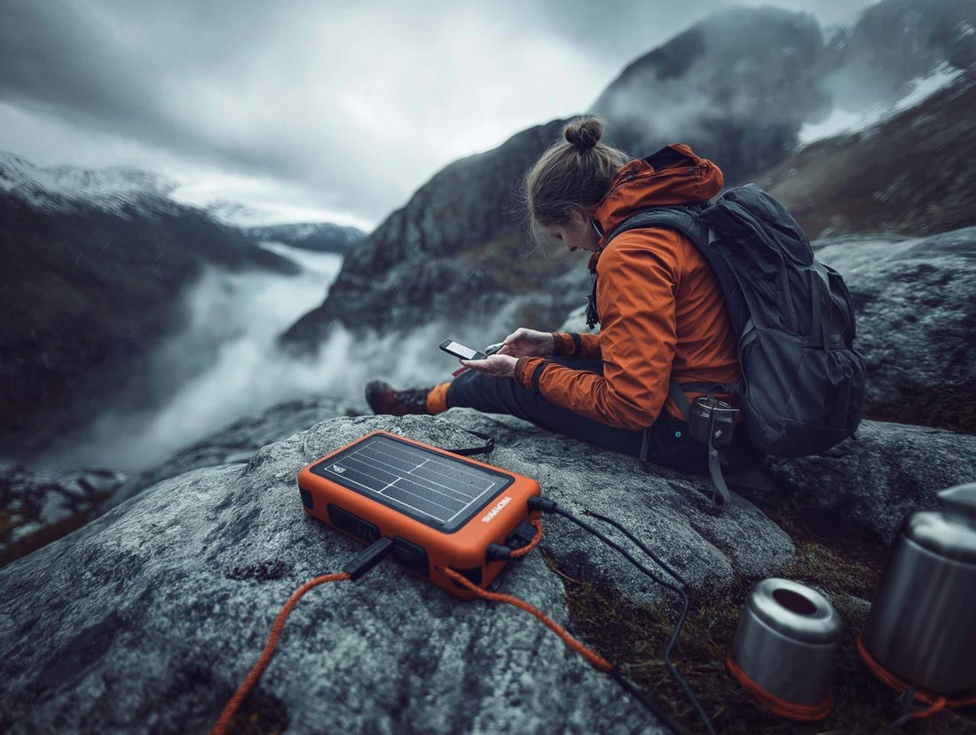 Choosing the Right Power Bank for Hiking, Camping, and Mountaineering