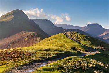 Exploring Catbells in the Lake District.