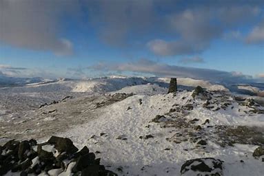 Exploring Red Screes in the Lake District.