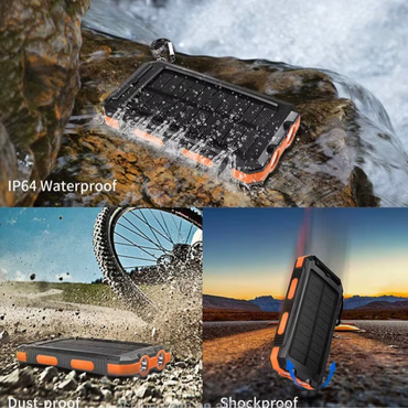 Solar powered power Bank